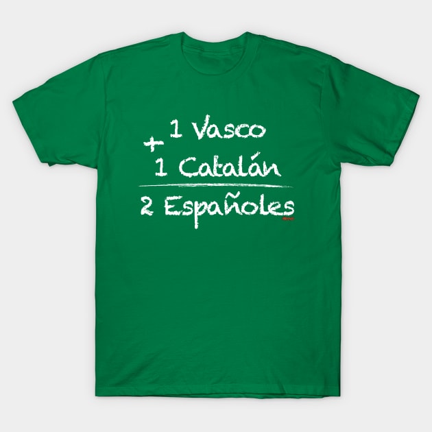 Dos españoles T-Shirt by eltronco